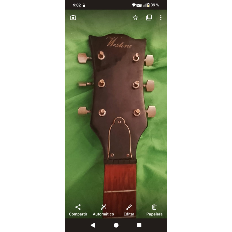 Westone Vintage Made in Italy – Original – 2 Humbuckers – Negra
