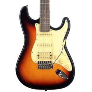 Prodipe Stratocaster ST83 Series SB HSS